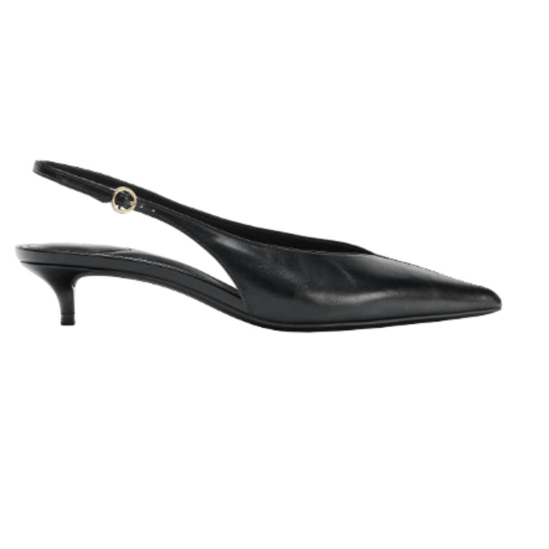 Slingback noir kitten